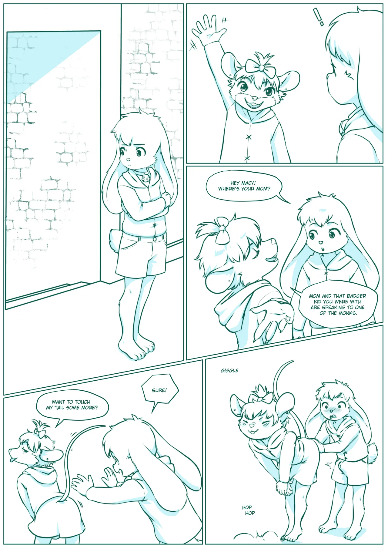 Touch my Tail? page 1 full