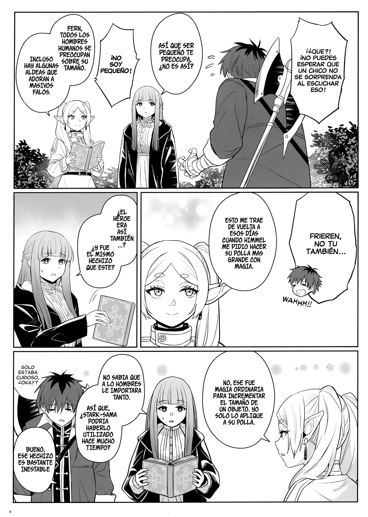 Chinchin ga Ookiku Naru Mahou｜Magia Para Alargar La Polla page 5 full