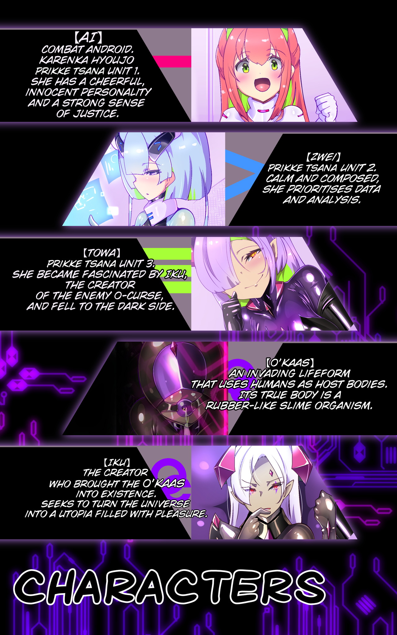 Majime na Tensei Nyotaika Android ga Kairaku-zeme no Hate ni Bakunyuu Akuochi Suru Manga ~Purikketsuana Zwei~ | Radiant Battle Princess Prikke Tsana Zwei: The Next Chapter, Where a Stoic Android Learns the Truth Through Falling to Lust page 3 full