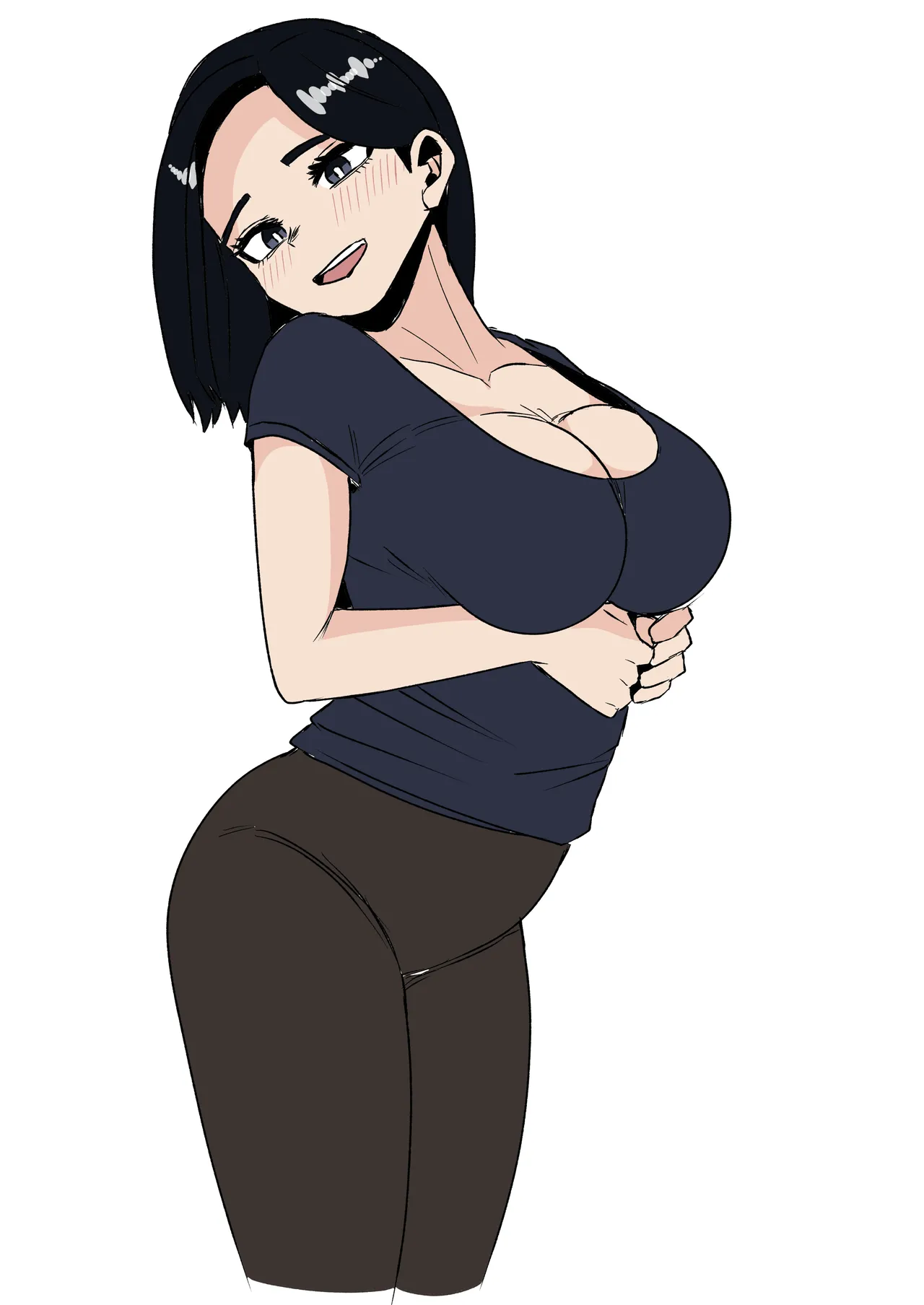 Musuko kara no Ecchi  no  Sasoi o Kotowatte Nayamu Hahaoya no Hanashi page 3 full