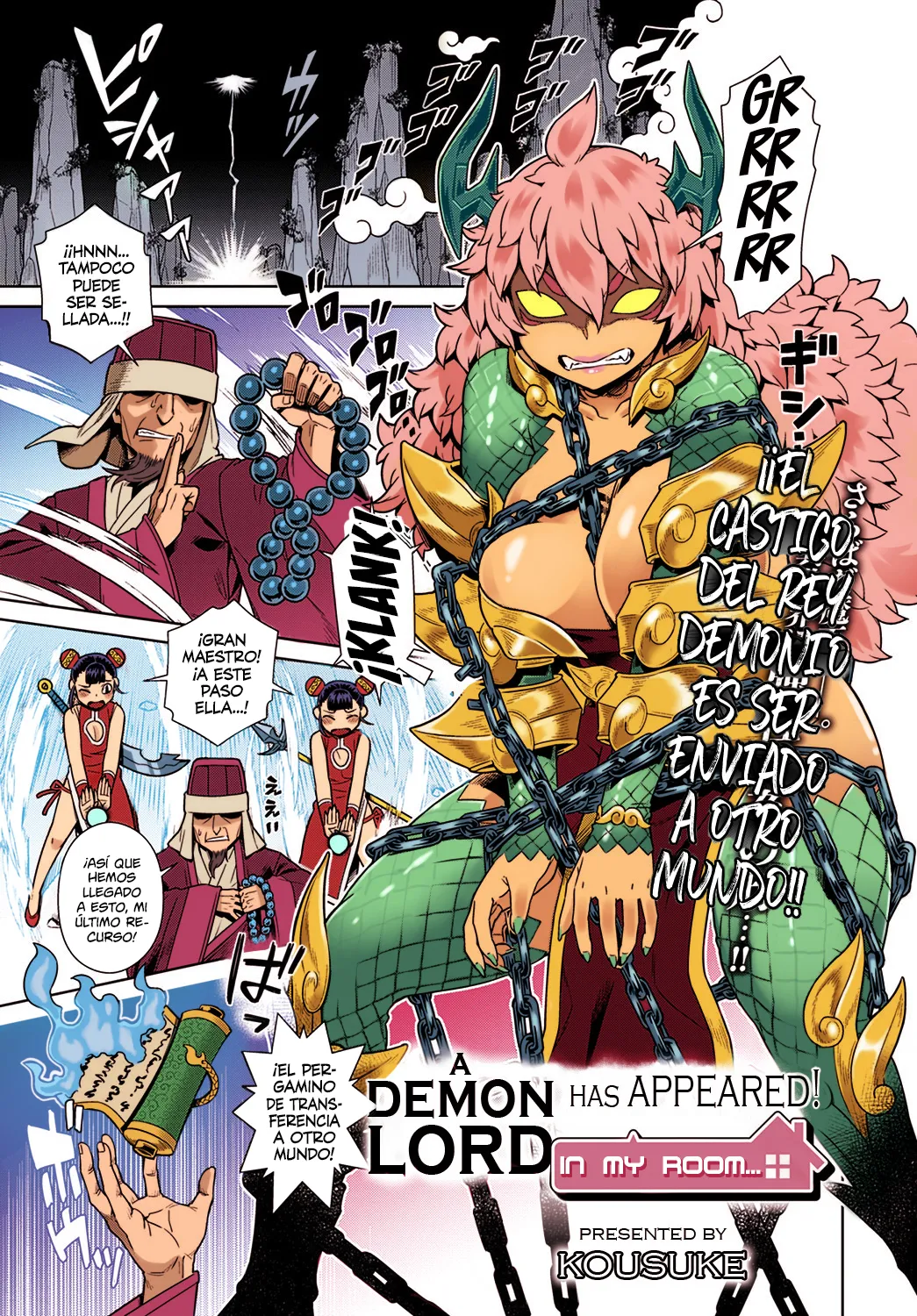 Maou ga Arawareta! Ore no Heya ni... | ¡Un Rey Demonio ha aparecido! En mi cuarto... page 1 full