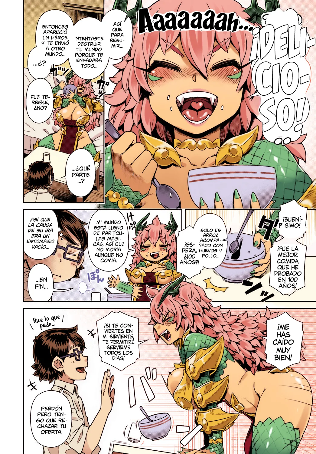 Maou ga Arawareta! Ore no Heya ni... | ¡Un Rey Demonio ha aparecido! En mi cuarto... page 6 full