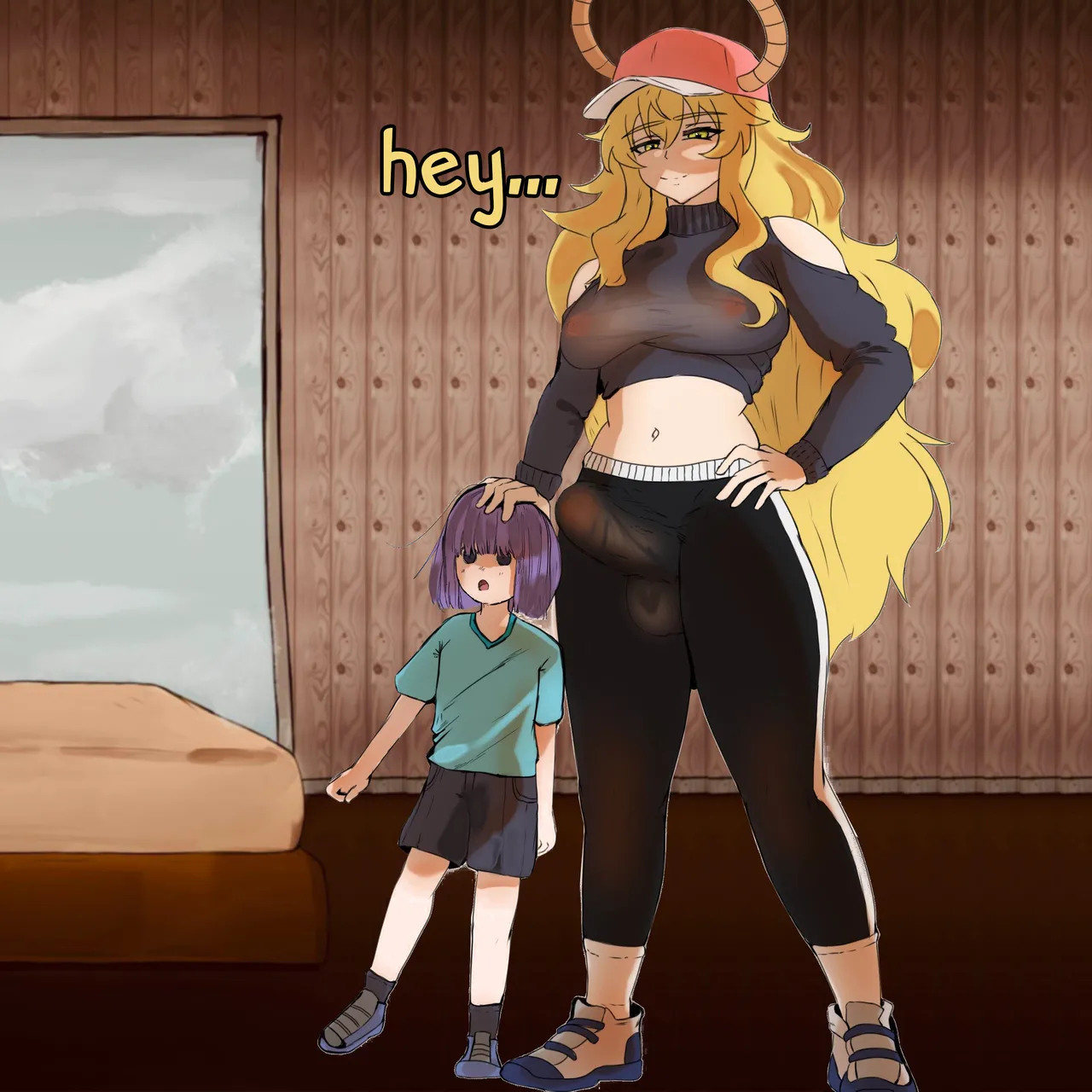 Kobayashi Dragon Maid Comic page 1 full