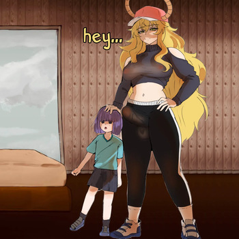 Kobayashi Dragon Maid Comic cover