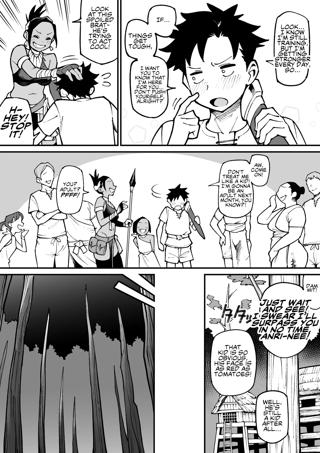 Beastman x Female Warrior NTR page 2 full
