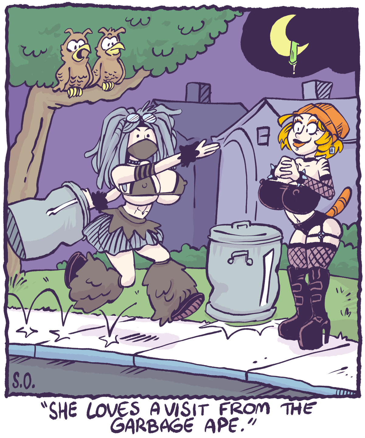 Goth Bimbo Heathcliff page 6 full