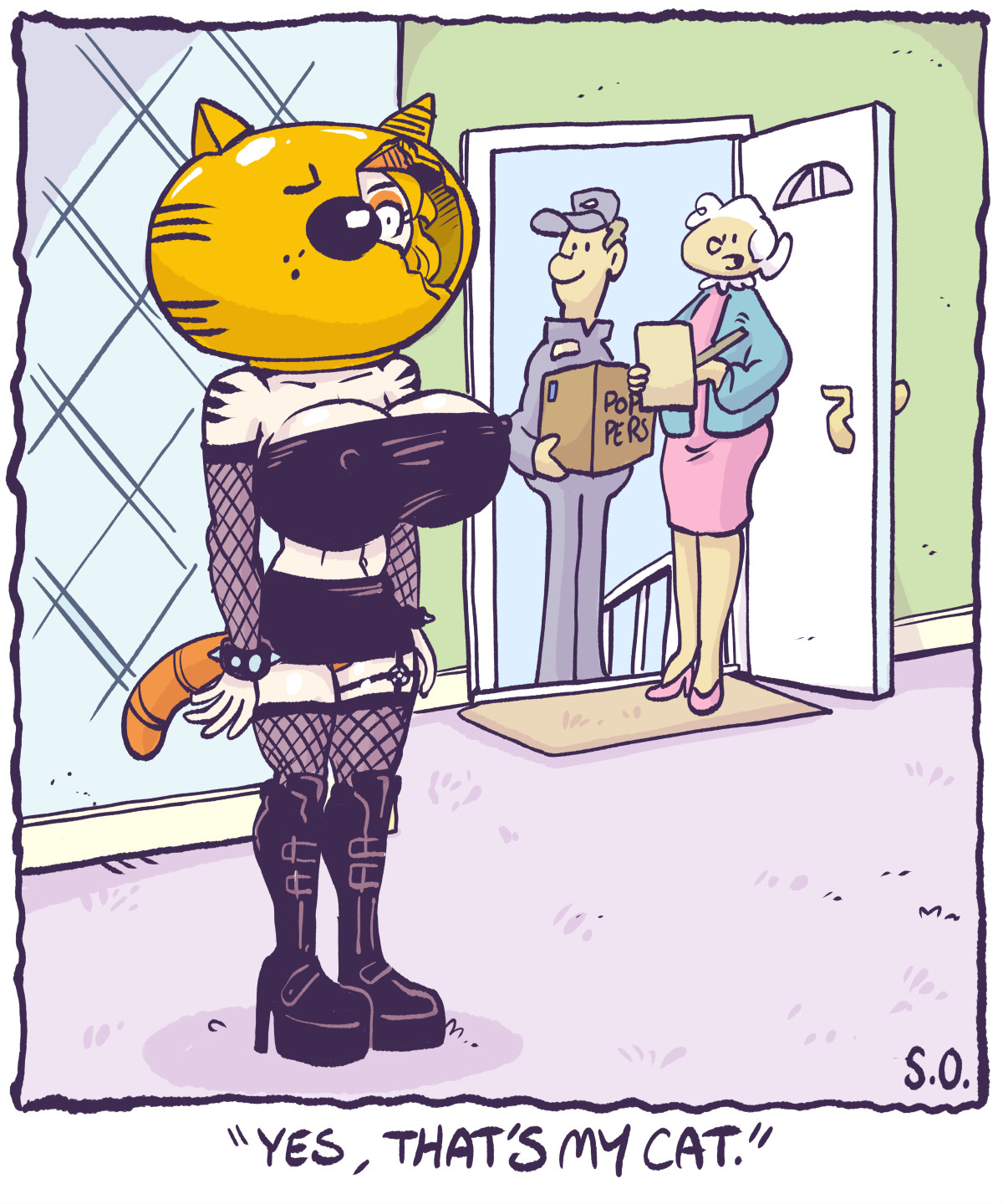 Goth Bimbo Heathcliff page 7 full