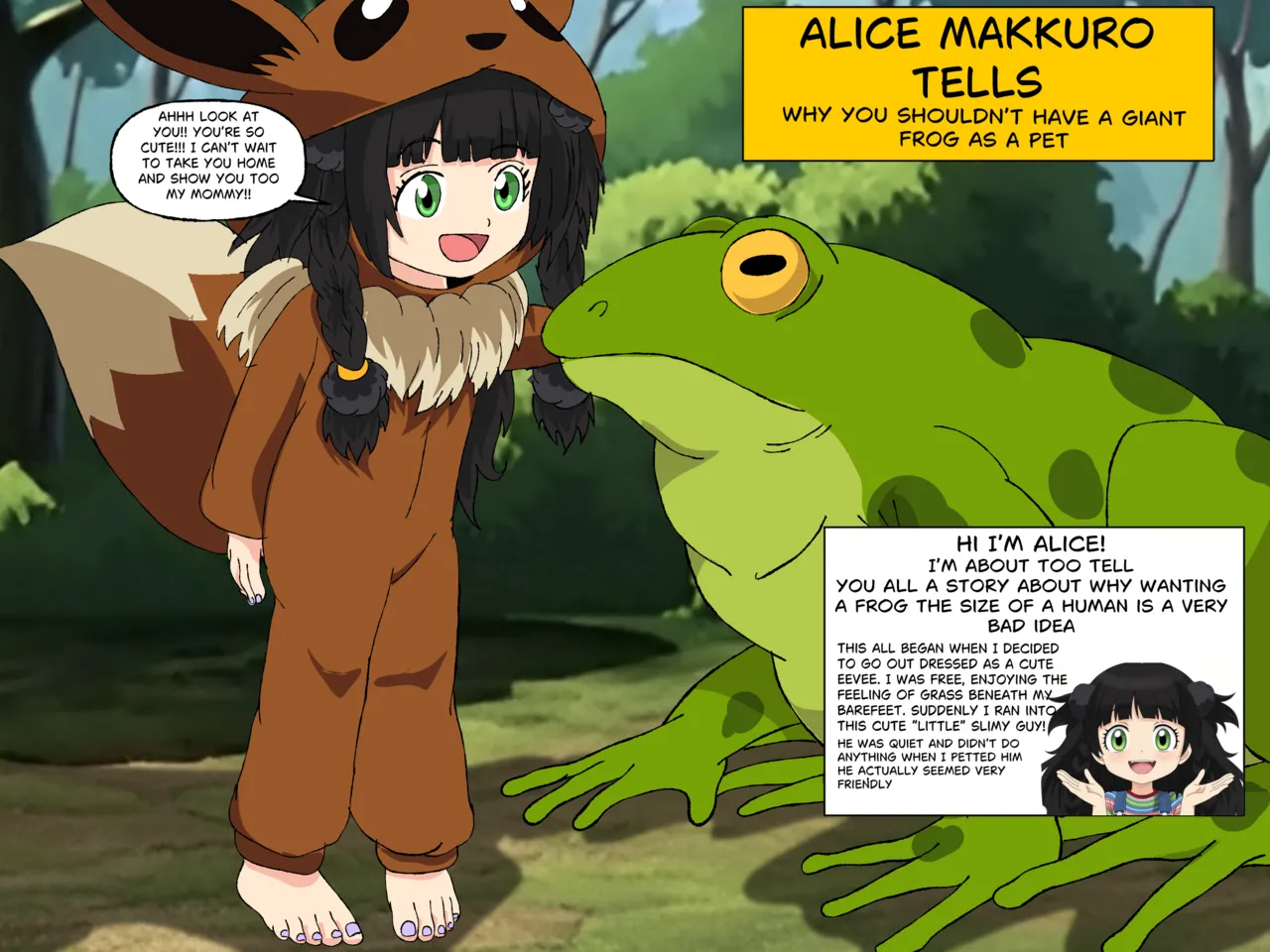Why You Shouldn’t Have A Frog Pet page 1 full
