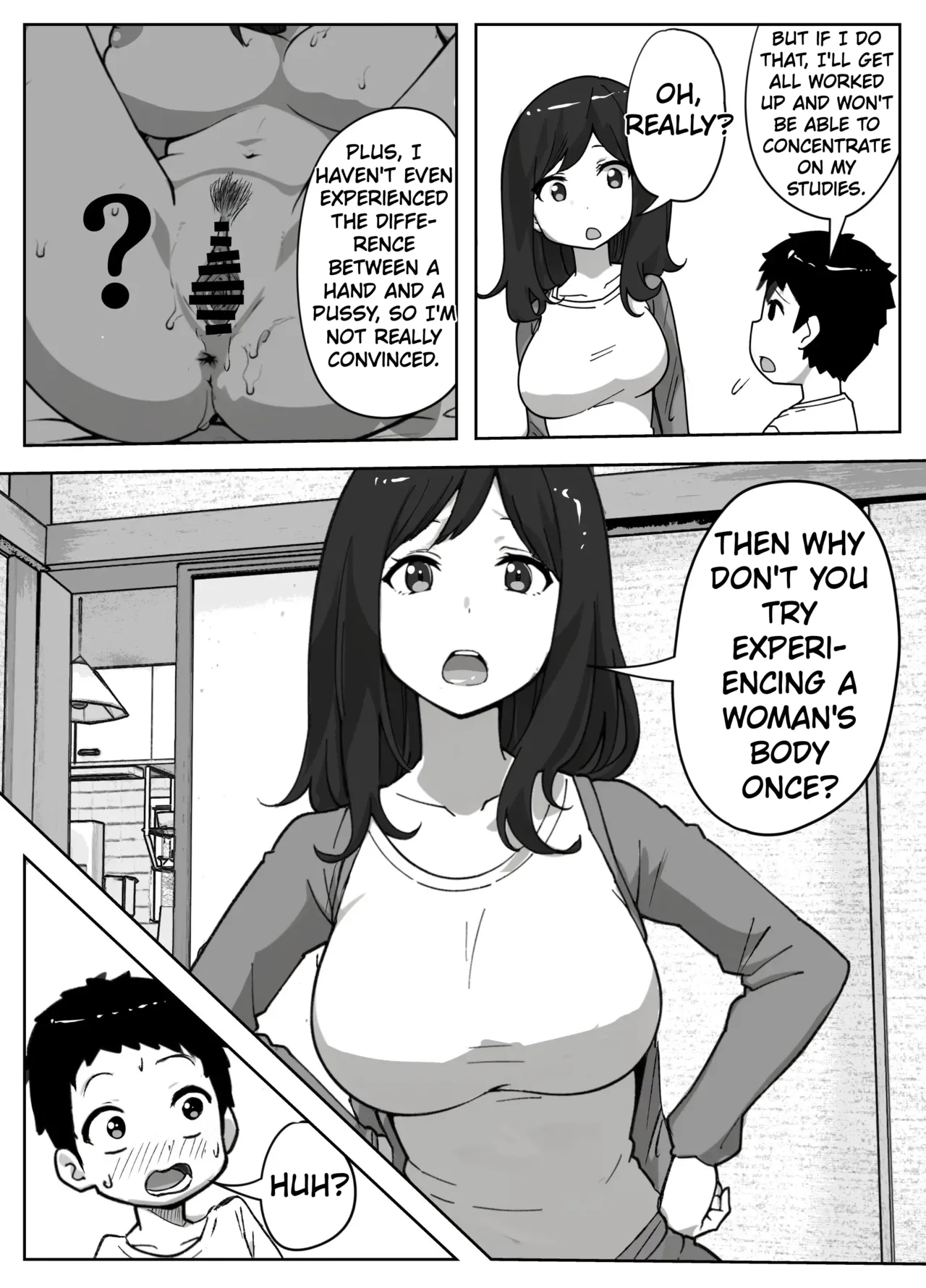 The Story of a Single Mom Who Wants to Forbid Her Son from Masturbating page 7 full