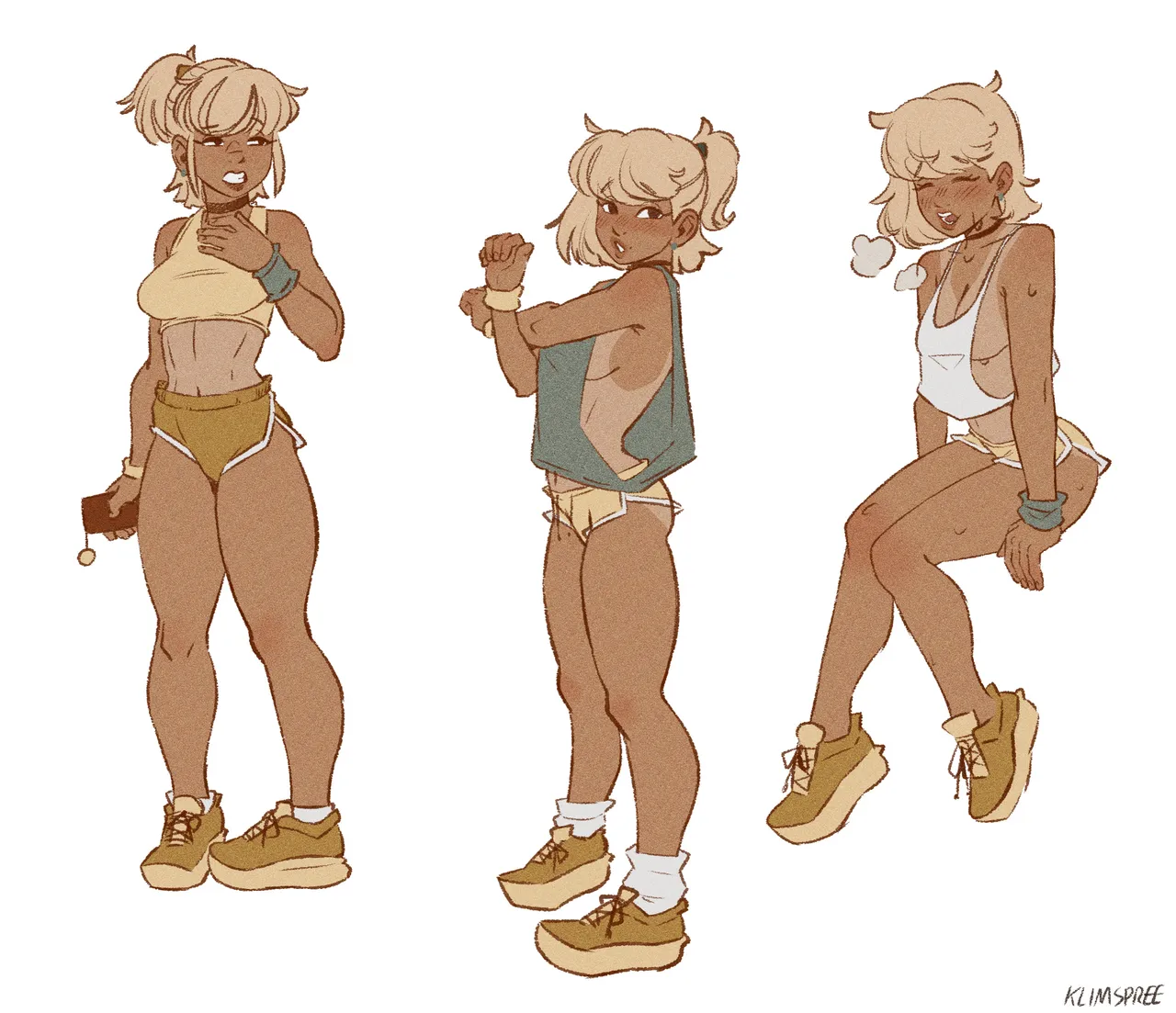 Gyaru OCs - Yuzu &amp; Suika page 3 full