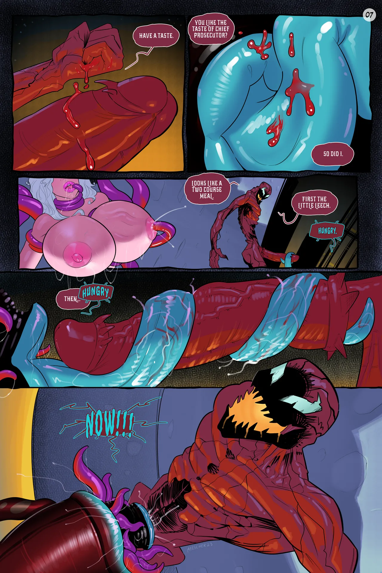 Venom's Kiss: The Prodigal Son #4 page 7 full