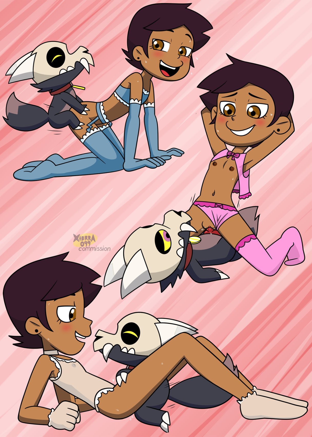 The Owl house - After Dark: King's Cheer up/Dress up party page 10 full