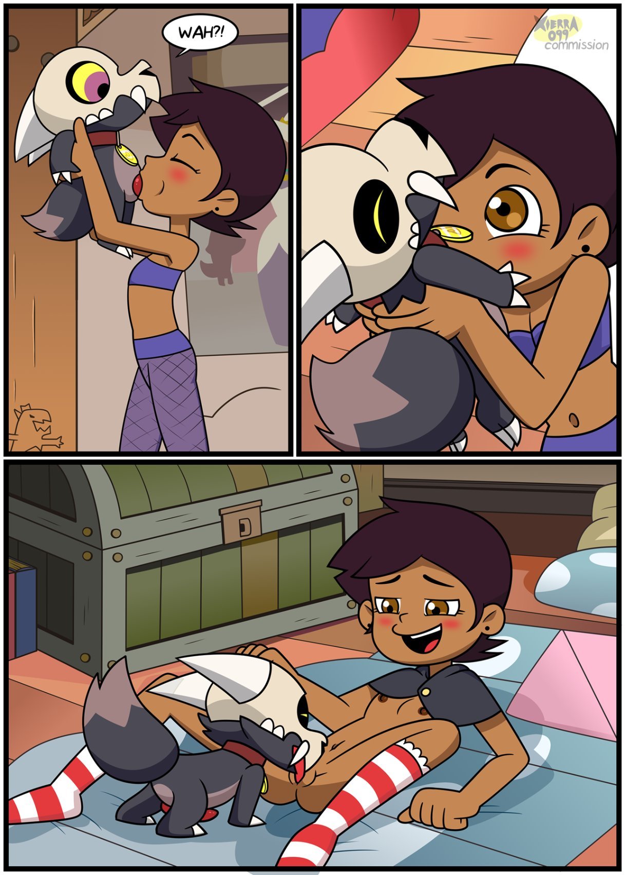 The Owl house - After Dark: King's Cheer up/Dress up party page 8 full