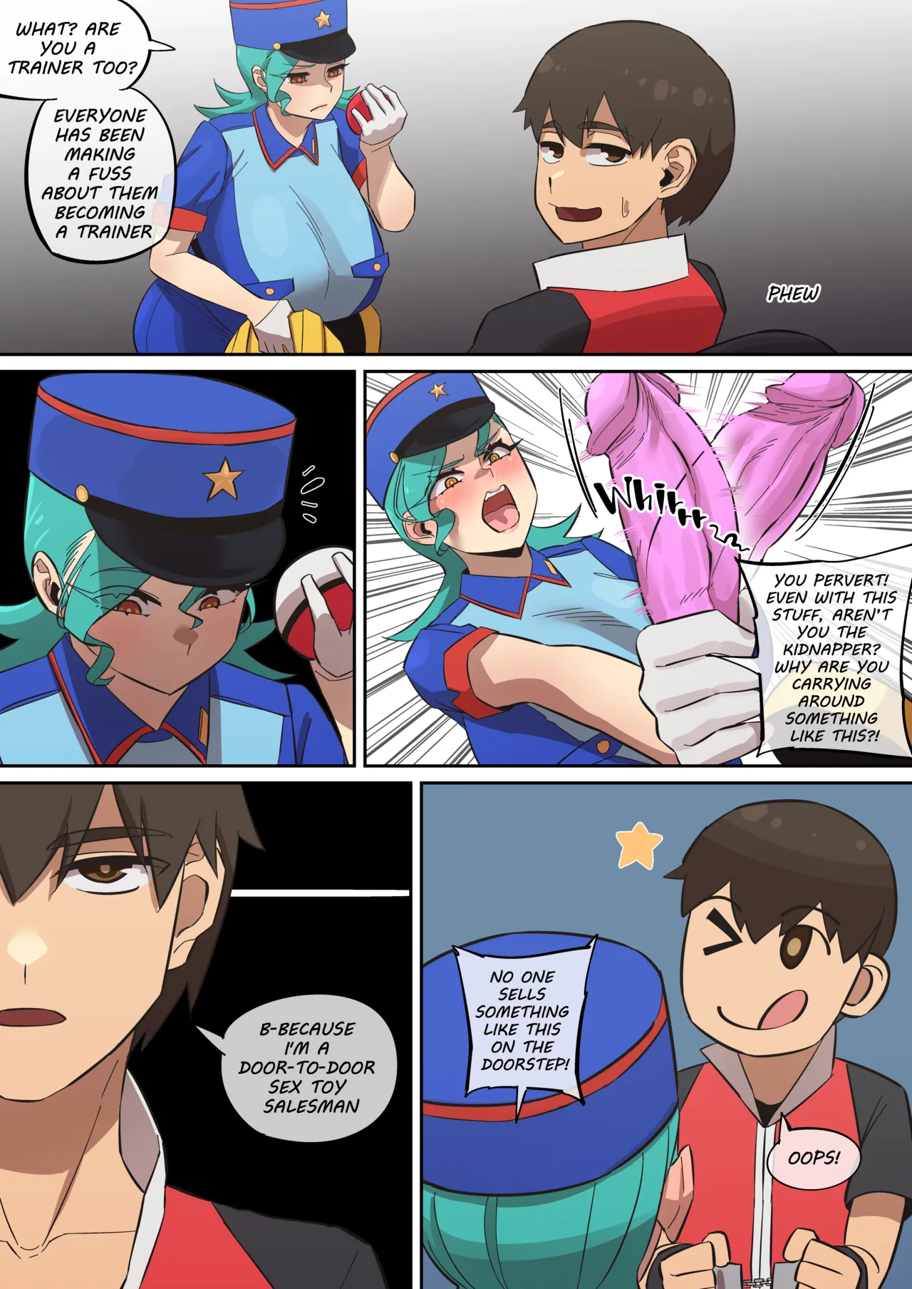 PokéMAN Report Red 07 page 6 full