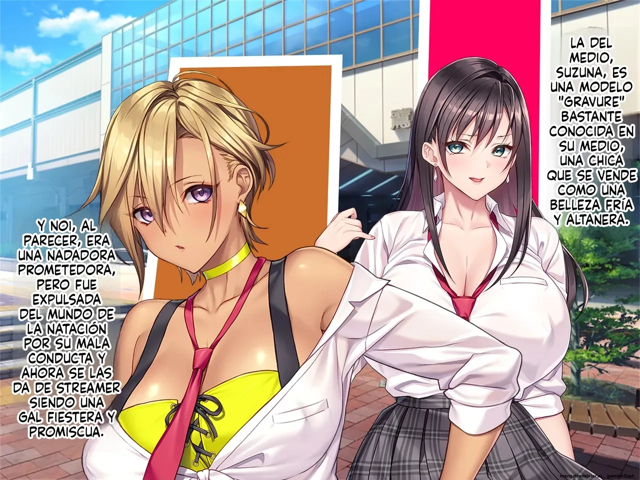 Otona wo name teru bitti na deka nyuu JK ga ozisann no aherase sekkusu de iki kyoutte gangi mari! haramase sennyou sei ona honiotiru!  MTL page 6 full