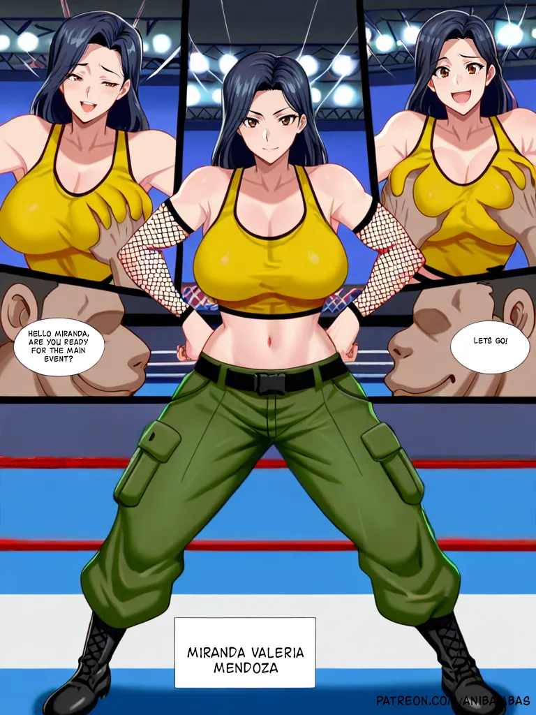 Miranda Valeria Mendoza Wrestle Bamba Gangbang page 2 full