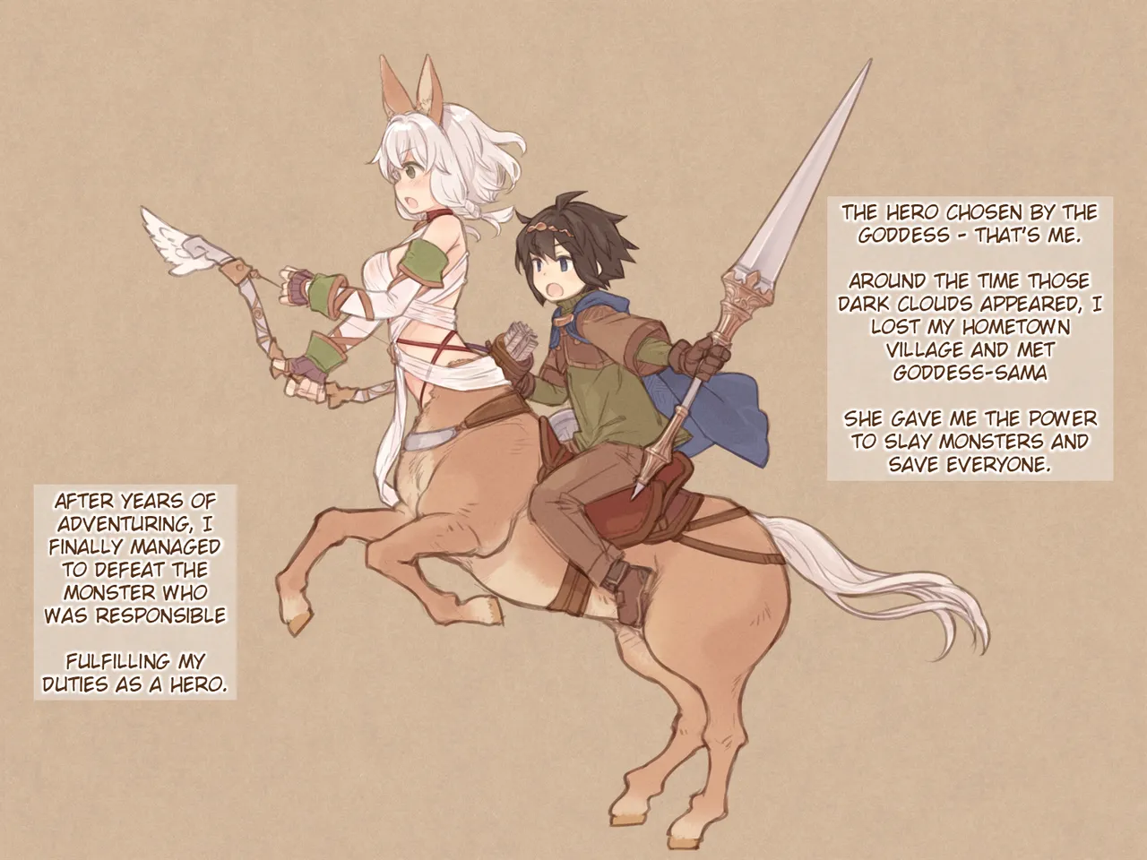Life of the Centaur ~The Epilogue of the Hero and his Beloved Steed~ page 4 full