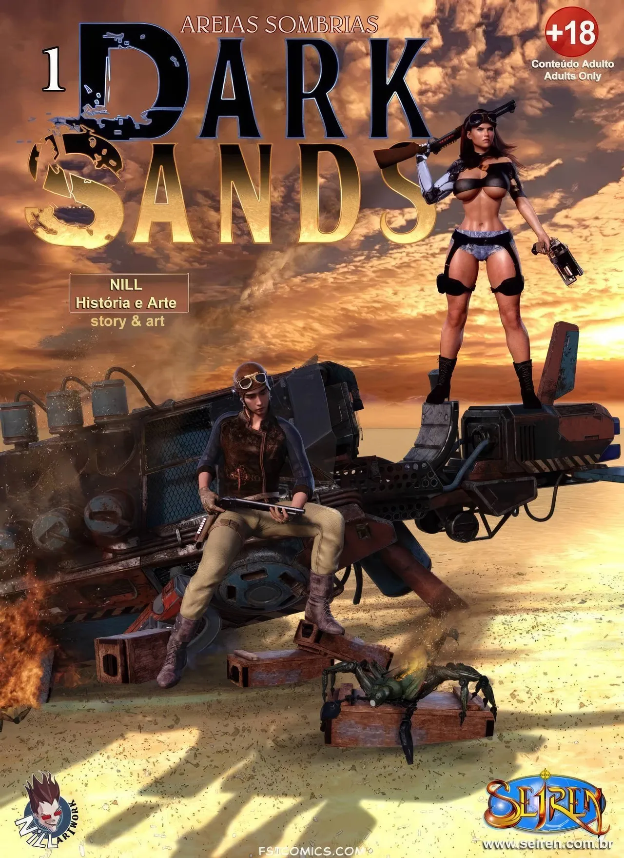 DARK SANDS 01 - page 1 full