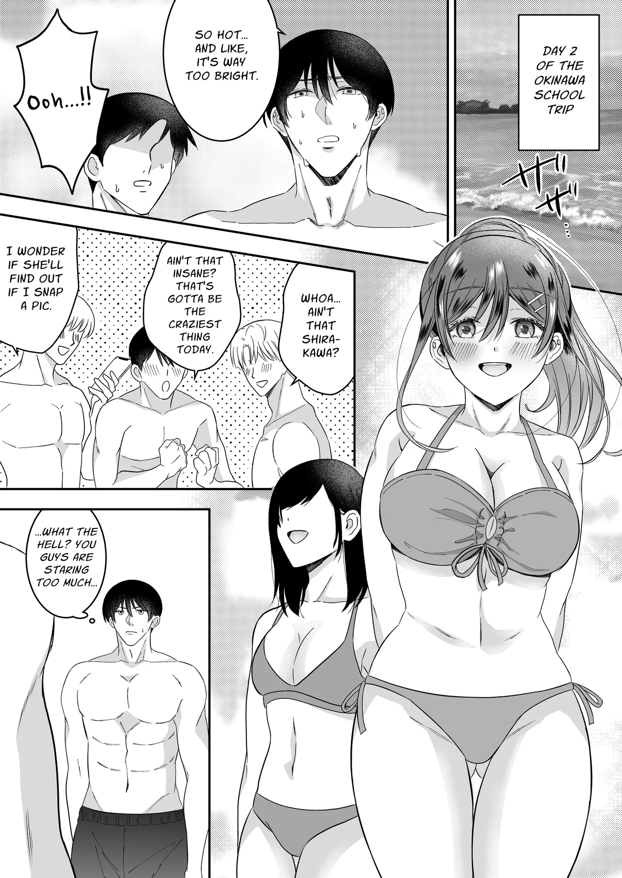 Shuugaku Ryokou no Yoru Class no Idol Yowasete Oppai wo Nama Okazu ni Shiteyatta w | On the night of an excursion, we got the class idol drunk and jacked off to her nude titties lol page 9 full
