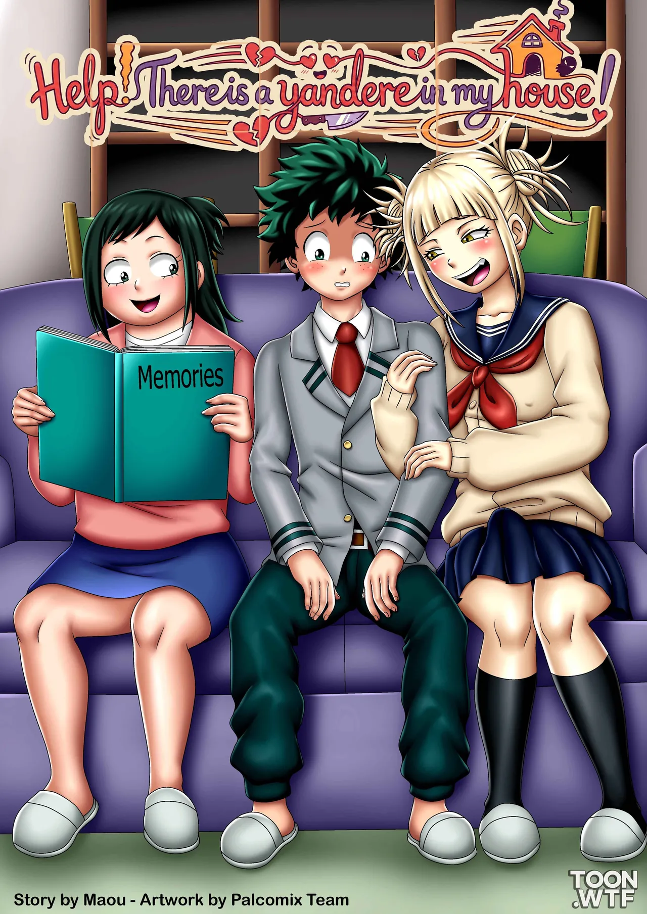 Help! There Is a Yandere in My House! page 1 full