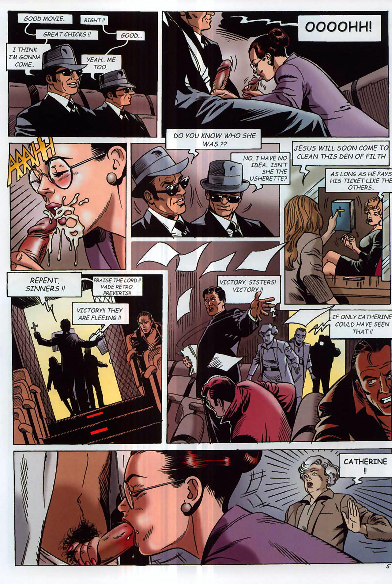 Benedetti - Nymphos Revenge page 8 full