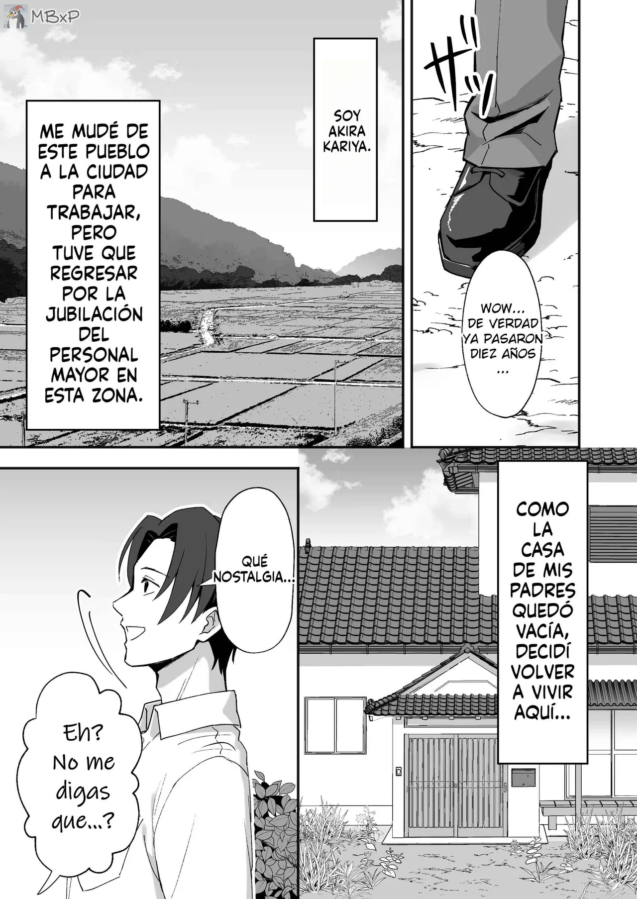 Inakamura no Seikatsu ~Seichou shita Osananajimi ga Yobai ni Kita node Nakadashi Sex shita Hanashi~｜La vida en un pueblo rural page 2 full