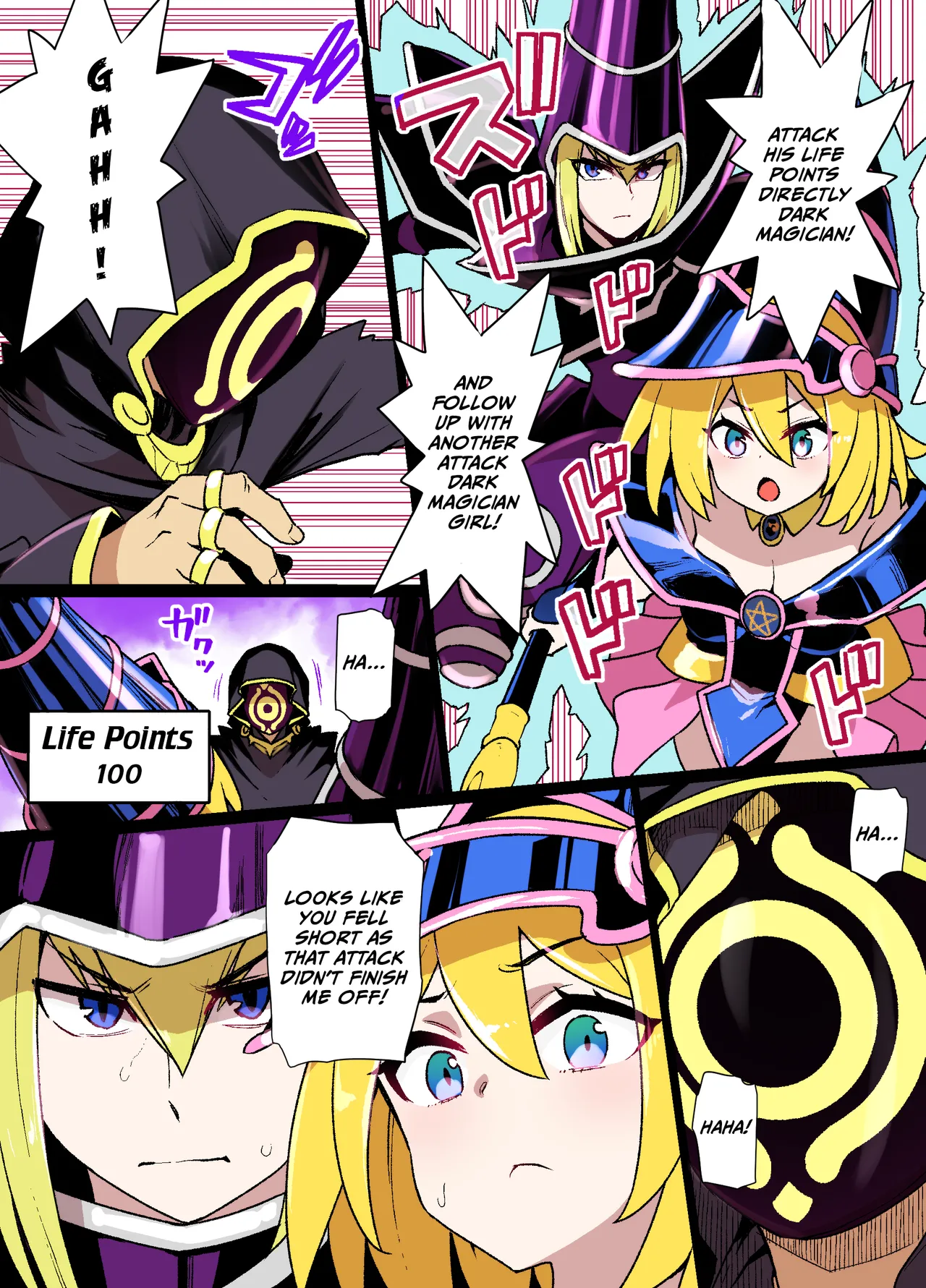 Dark Magician Girl Becomes a Succubus Manga page 1 full