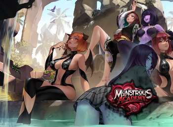 Monstrous Academy cover
