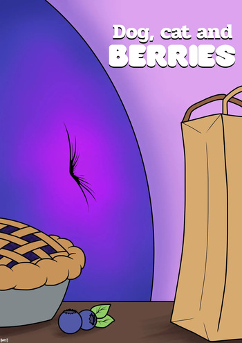Dog, Cat and Berries by Batspid cover