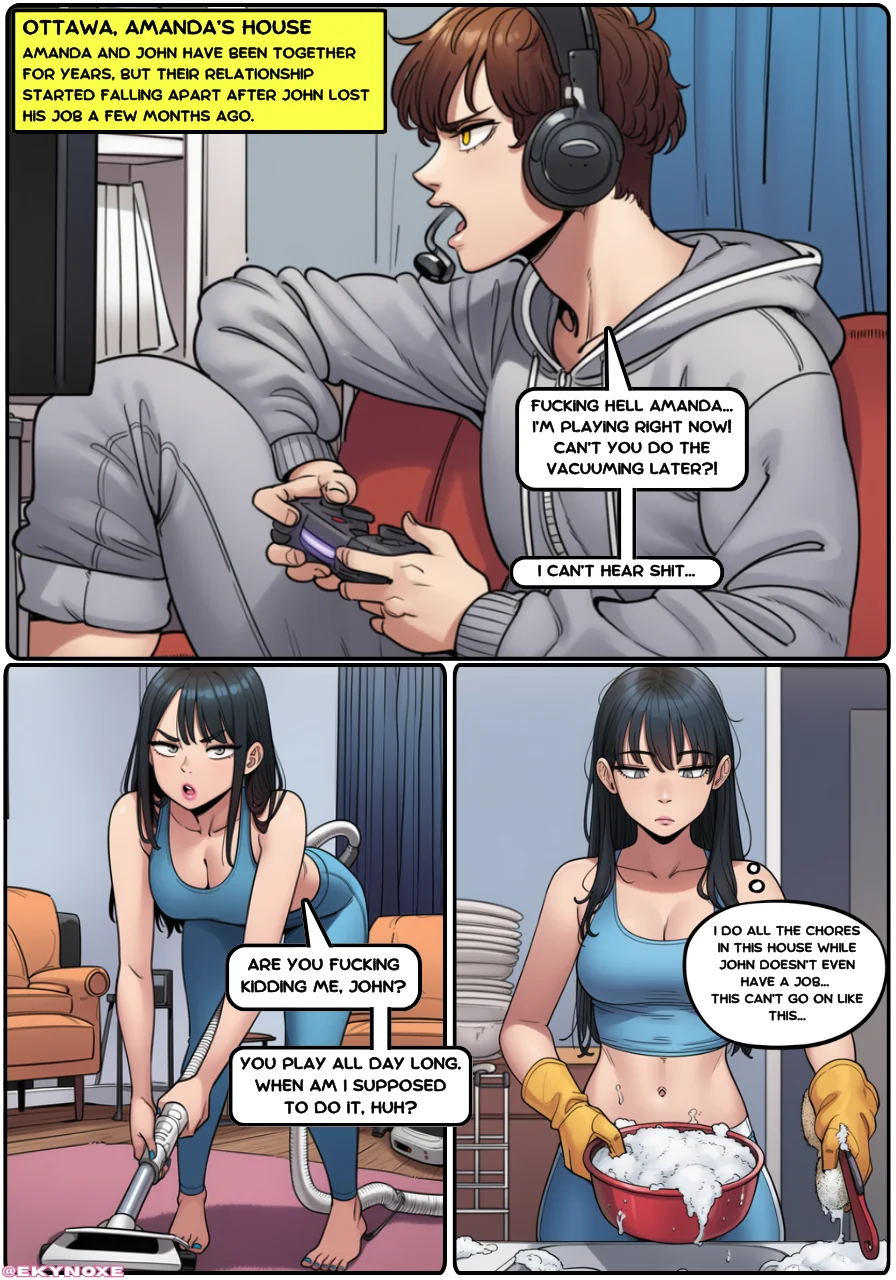 Girlfriend's Revenge page 1 full