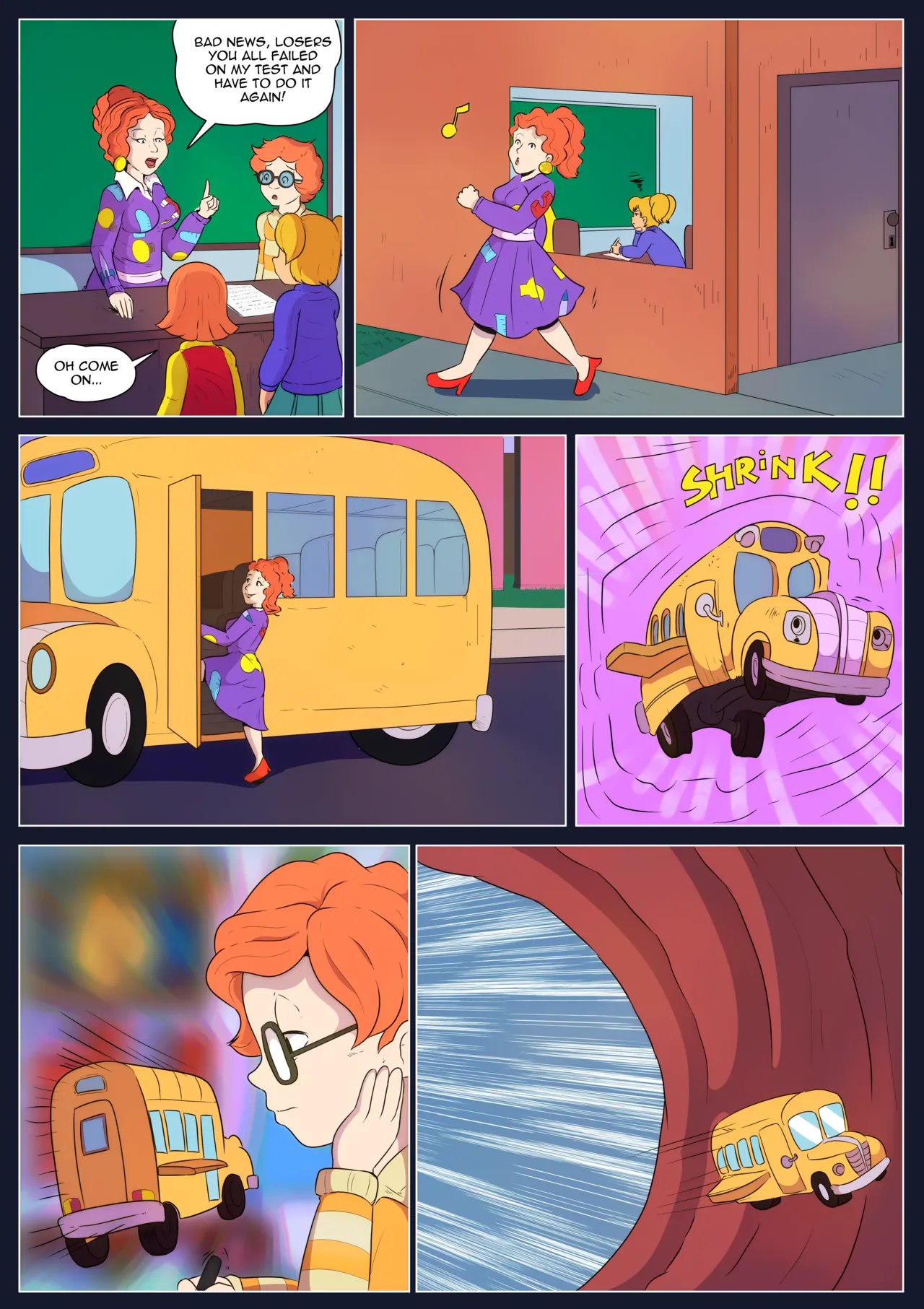 The Magic School Bus: Birds and the Bees page 1 full