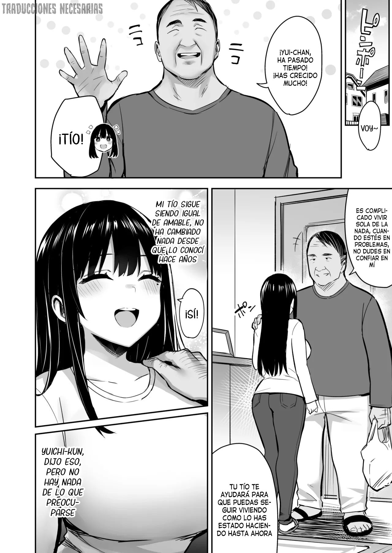 Kareshi Mochi no Mei wa Shinjiteta Oji-san ni Okasareru - La sobrina que tiene novio fue engañada por el tío en quien confiaba page 3 full