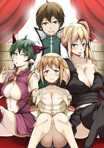 Cheat Skill "Shihai" Otsukatte Isekai Harem! cover