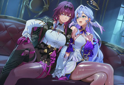 Honkai Star Rail - Kafka x Robin Yuri 