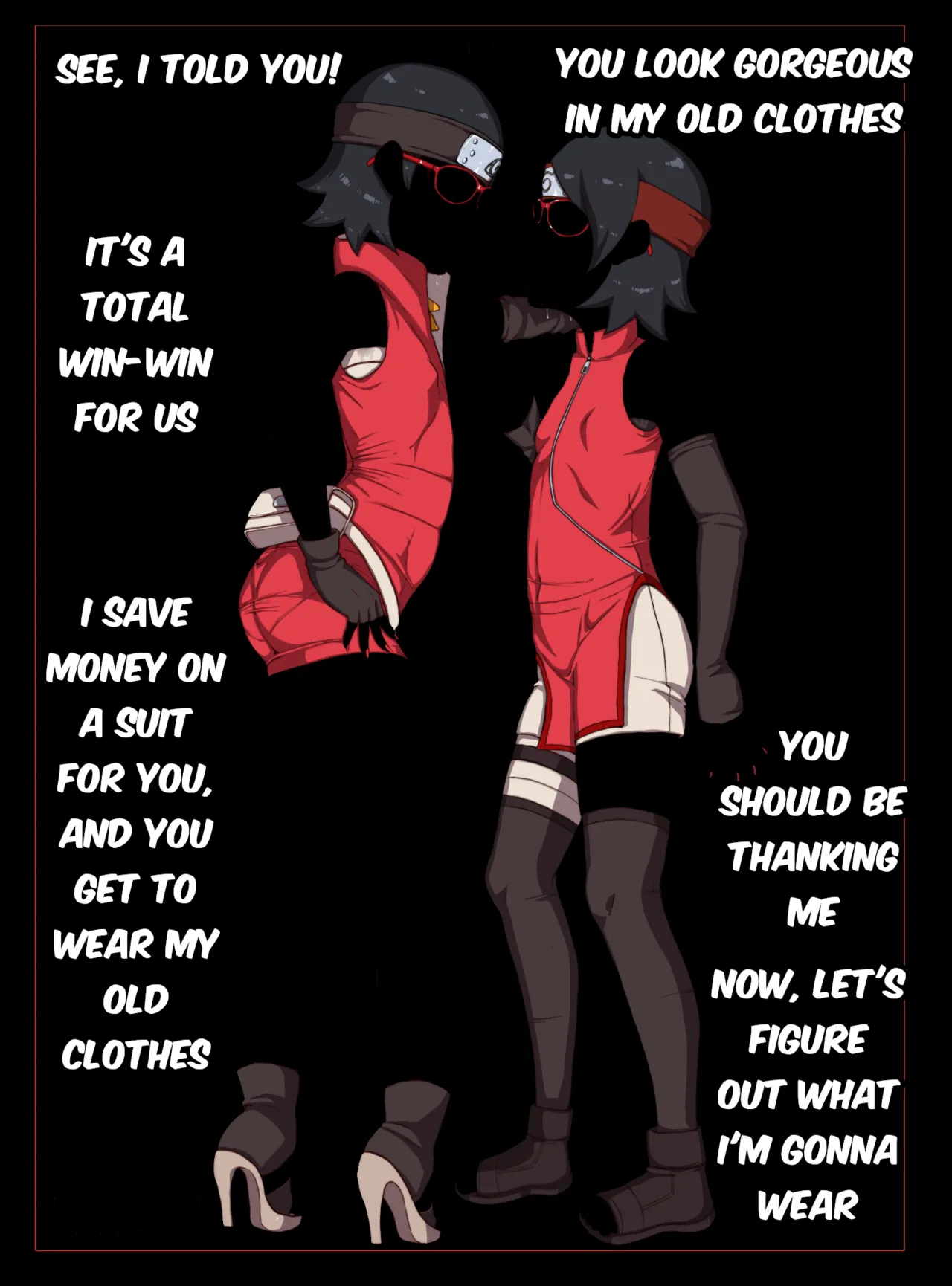 The Perfect Censored Slave of Sarada Uchiha page 6 full