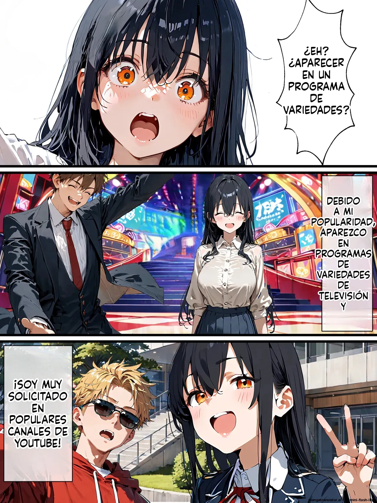 Shijou hatsu! Motoo no kyonyuu TS musume ga shougeki no AV debyuu page 6 full