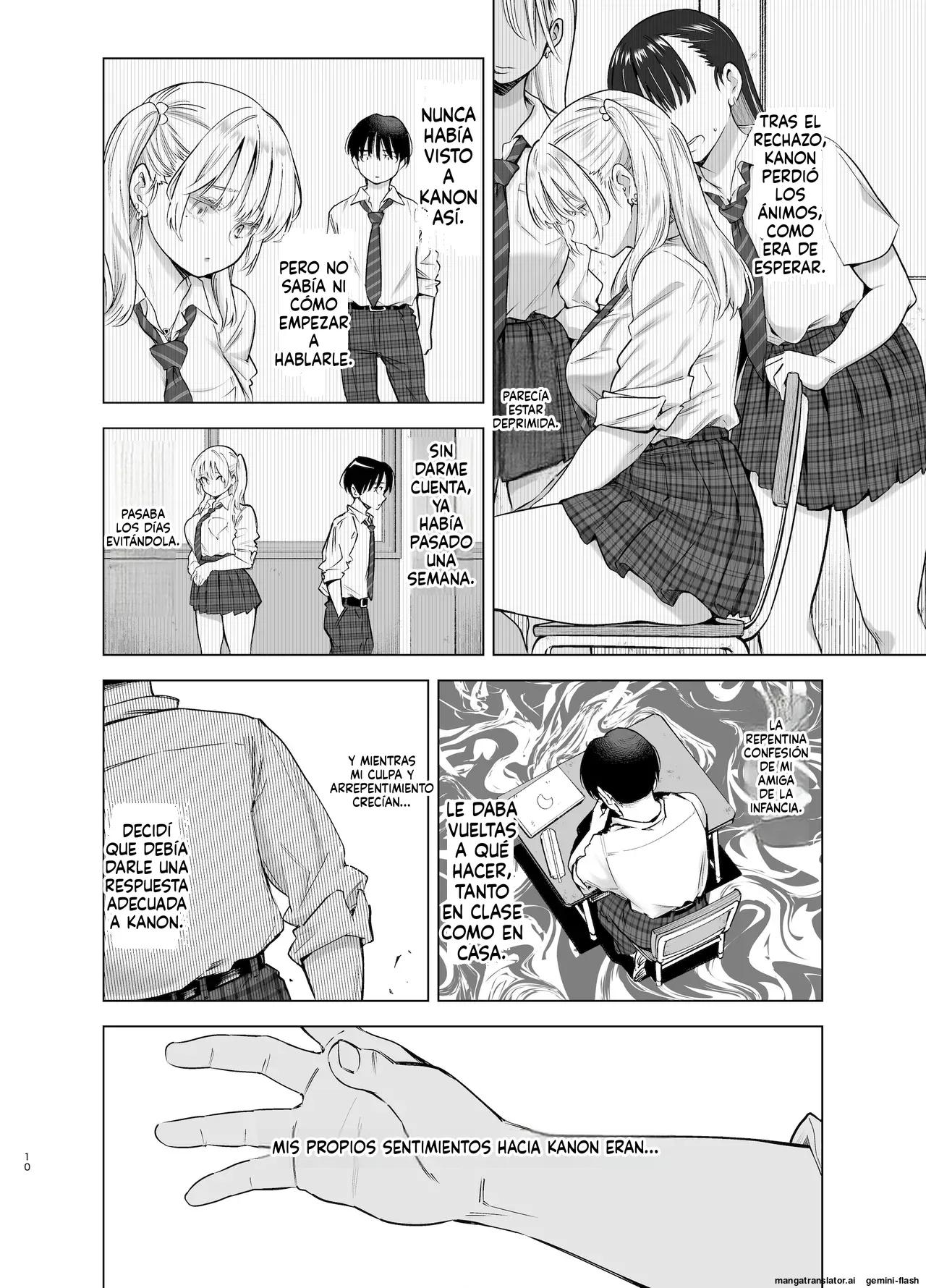 Ano Hi, Sunao ni Suki to Ieta nara - Si tan solo pudiera decir honestamente que te quería ese día page 9 full