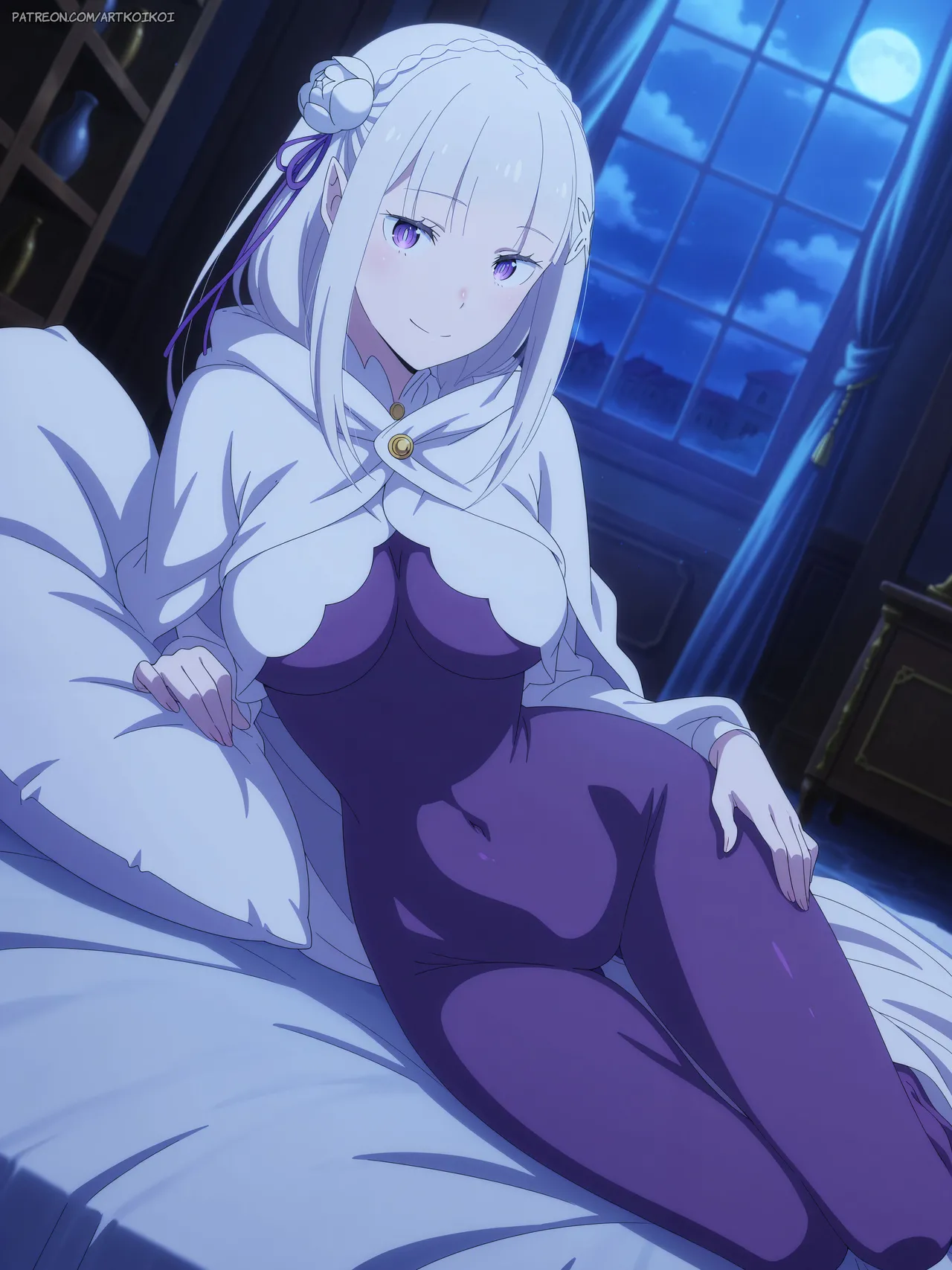 artkoikoi - Emilia | Re: Zero - Starting Life in Another World page 1 full