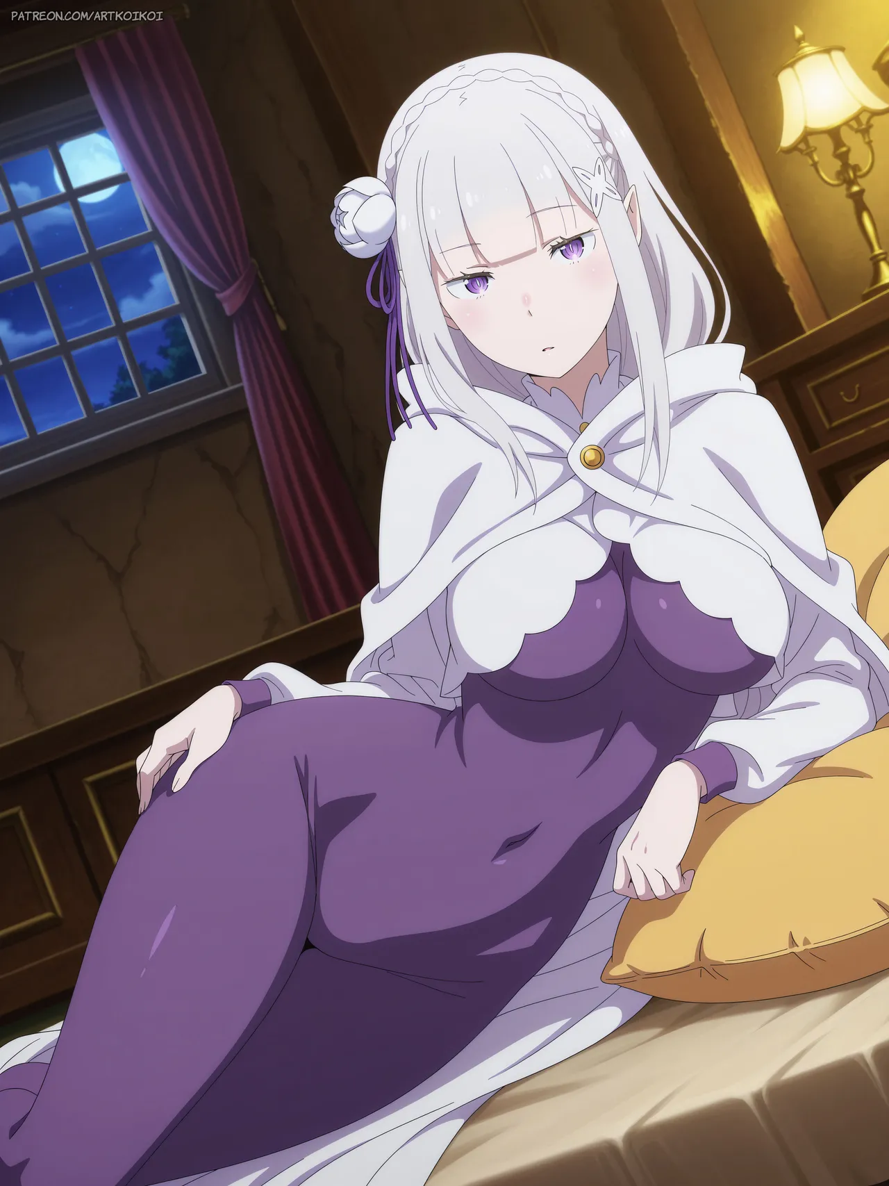 artkoikoi - Emilia | Re: Zero - Starting Life in Another World page 3 full