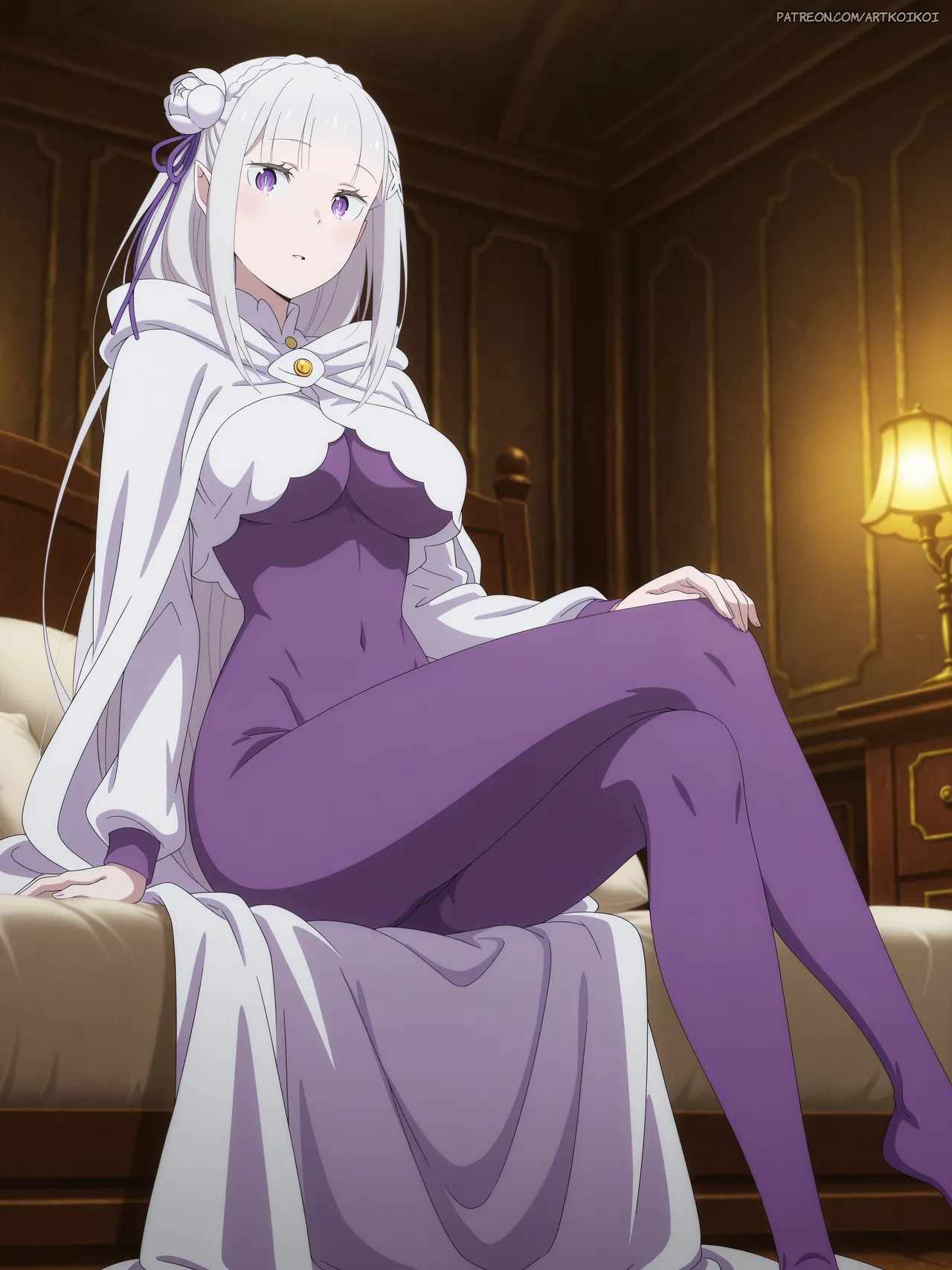 artkoikoi - Emilia | Re: Zero - Starting Life in Another World page 6 full