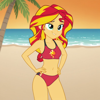 Equestria Beach Babes cover