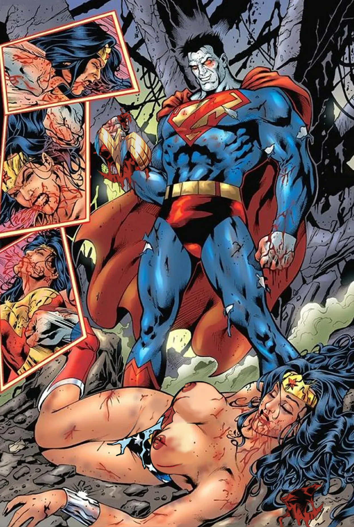 Wonder Woman and others artworks by Al Rio page 4 full