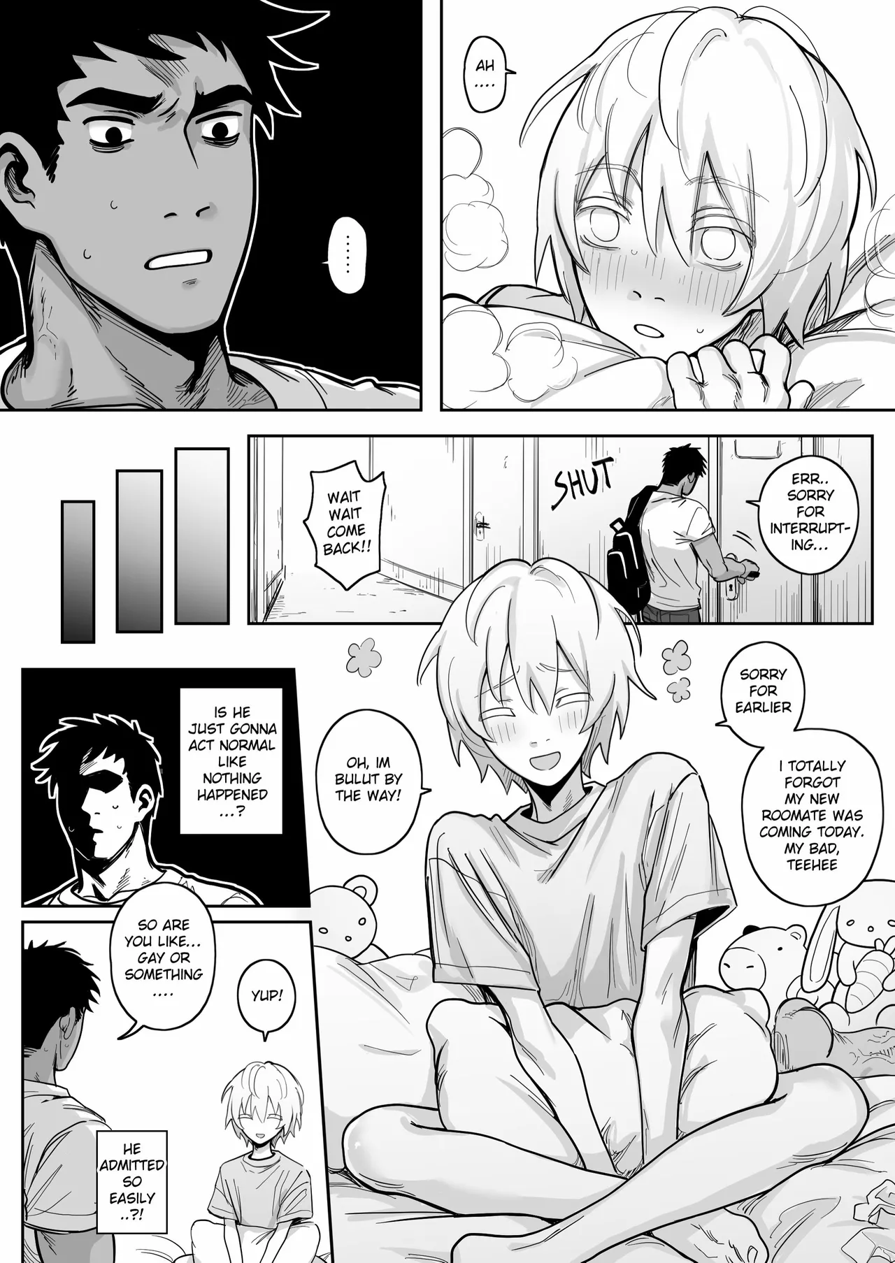Dosukebena Roommate o Wakara Seru Hanashi | Teaching My Perverted Roommate a Lesson page 3 full