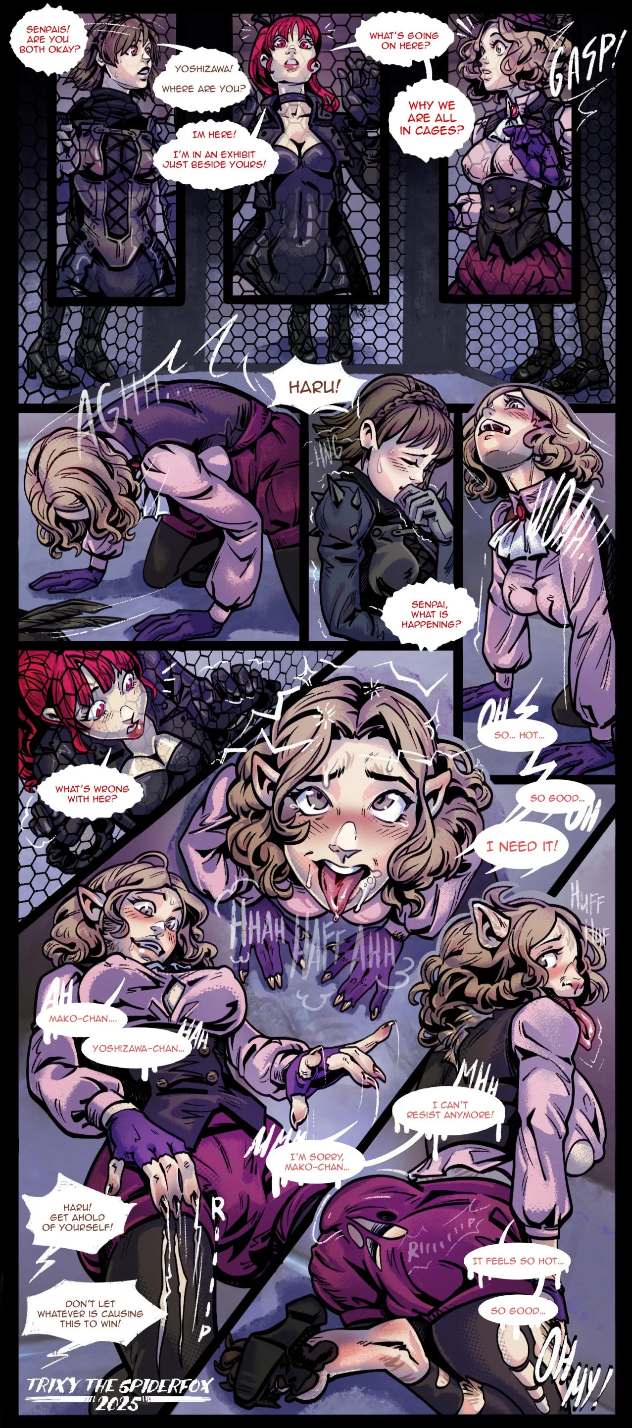 Artist Trixy The Spiderfox page 7 full