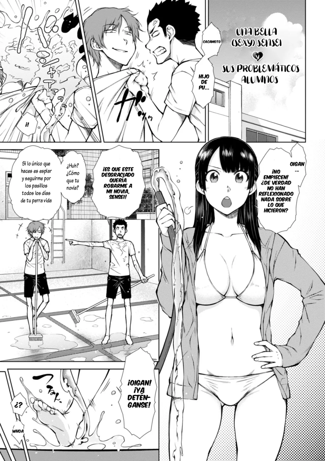 Bijin  sensei to mondaiji｜Una Bella  Sensei y sus Problemáticos Alumnos page 1 full