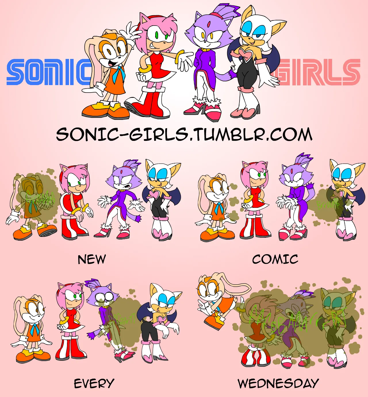 Sonic Girls page 2 full