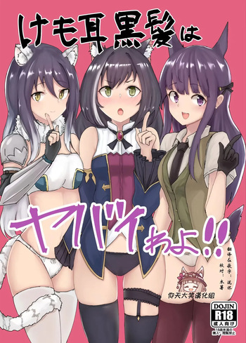 Kemomimi Kurokami wa Yabai wa yo!! cover
