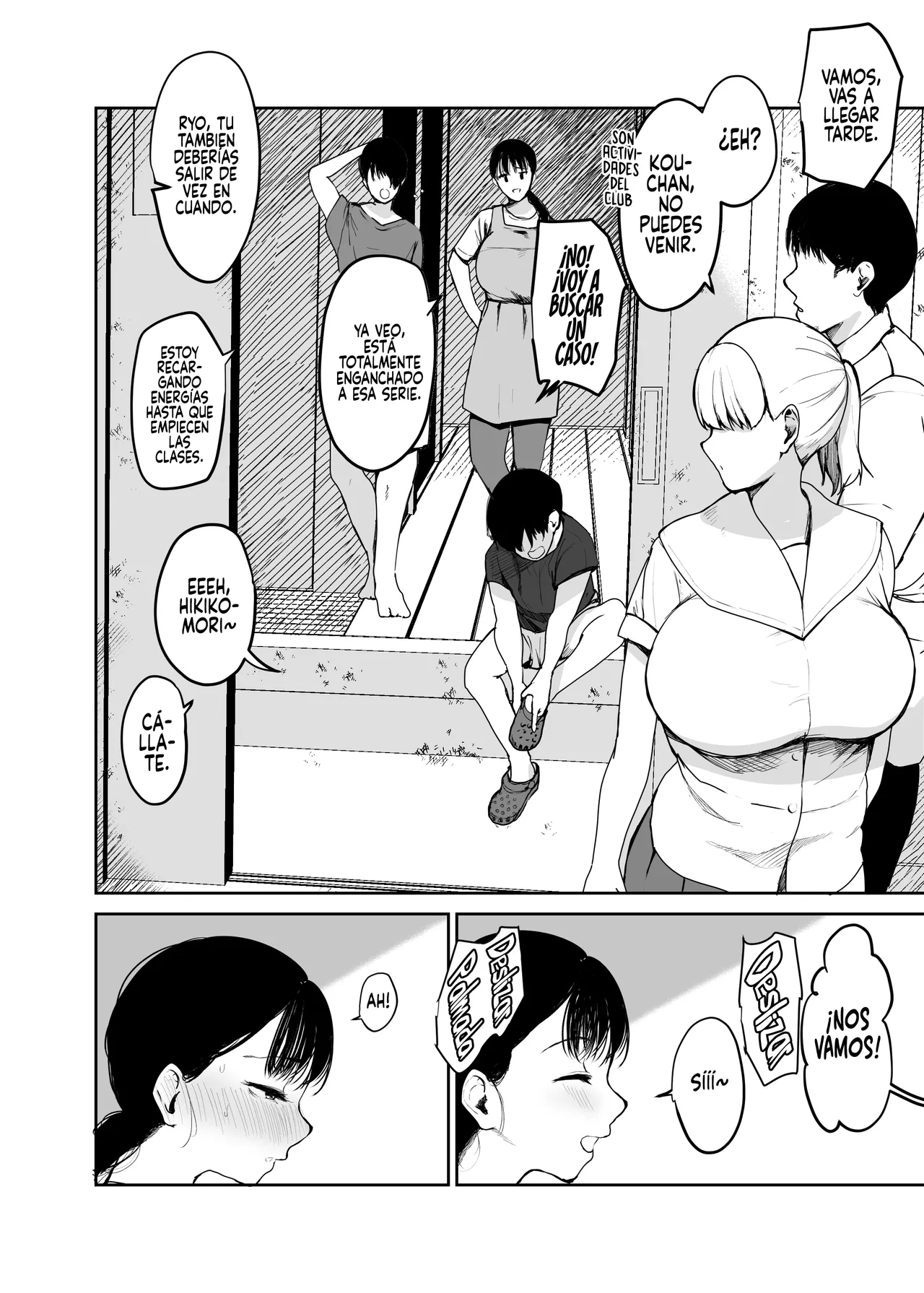 Okaasan ni wa Kore Gurai Shika Dekinaikara 2｜Porque lo ÚNICO que puede hacer mi MADRE es INCESTO... 2 page 4 full