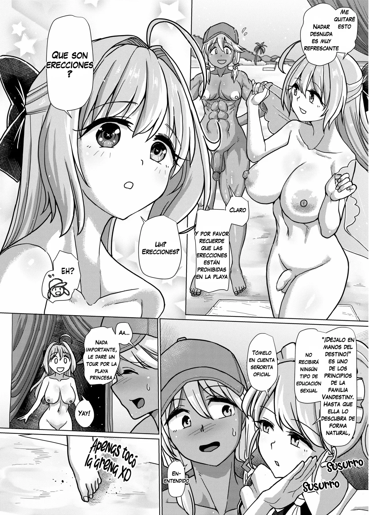 Futanari Beach Police no Oshigoto 03 page 6 full