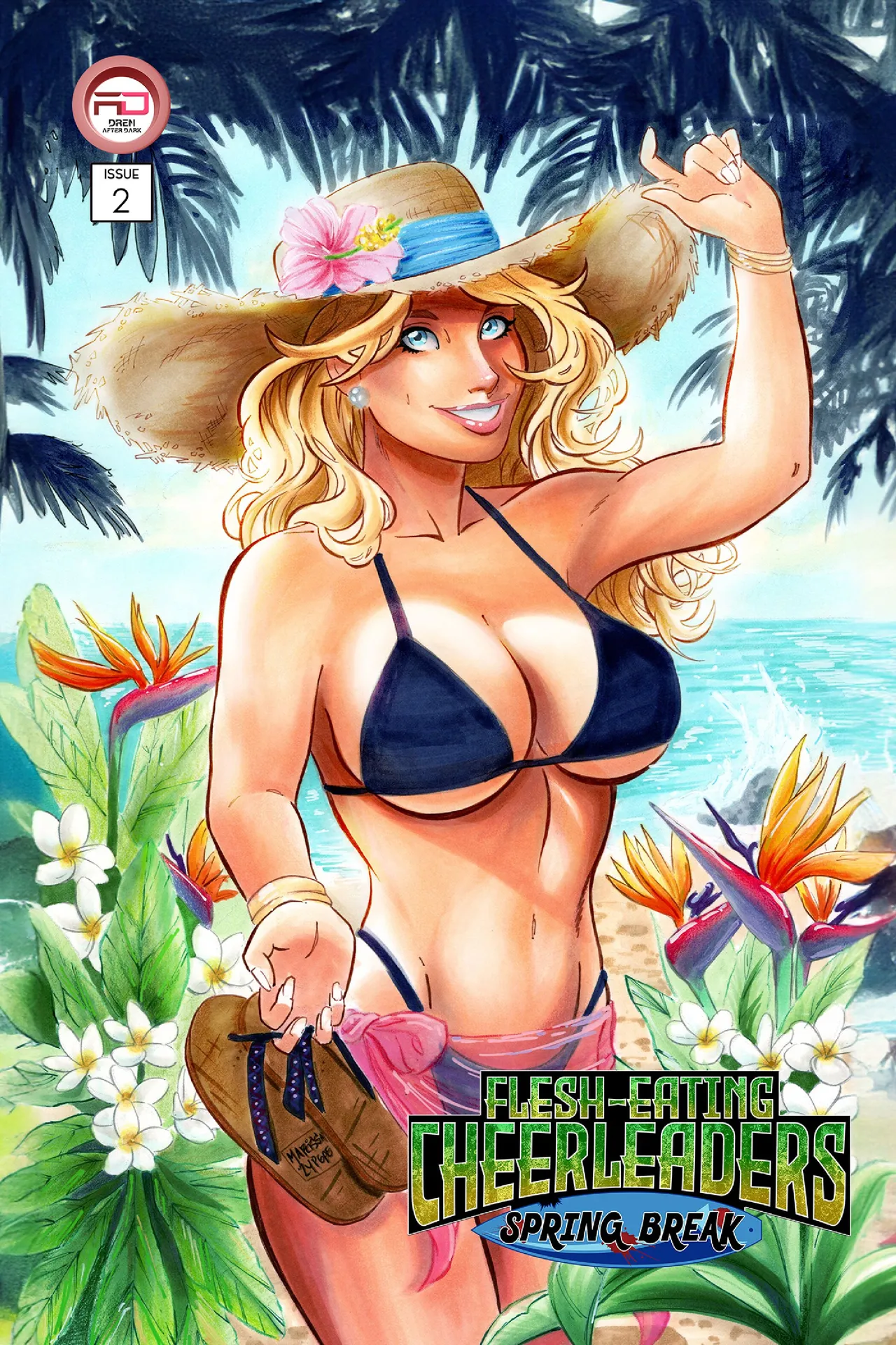 Flesh-Eating Cheerleaders: Spring Break 02 page 9 full